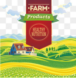 田园景色免抠PNG素材免费下载，编号1073843助力农产品宣传